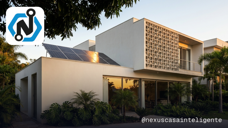O painel solar que conversa com o resto da casa
